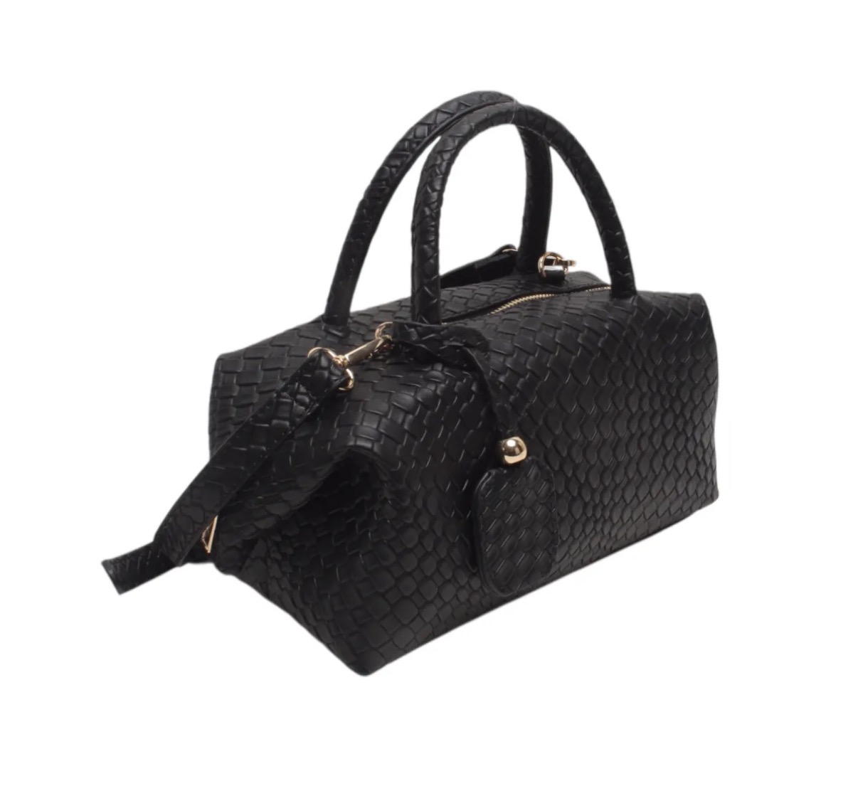 Siena Woven Bag Noir - Afbeelding 2