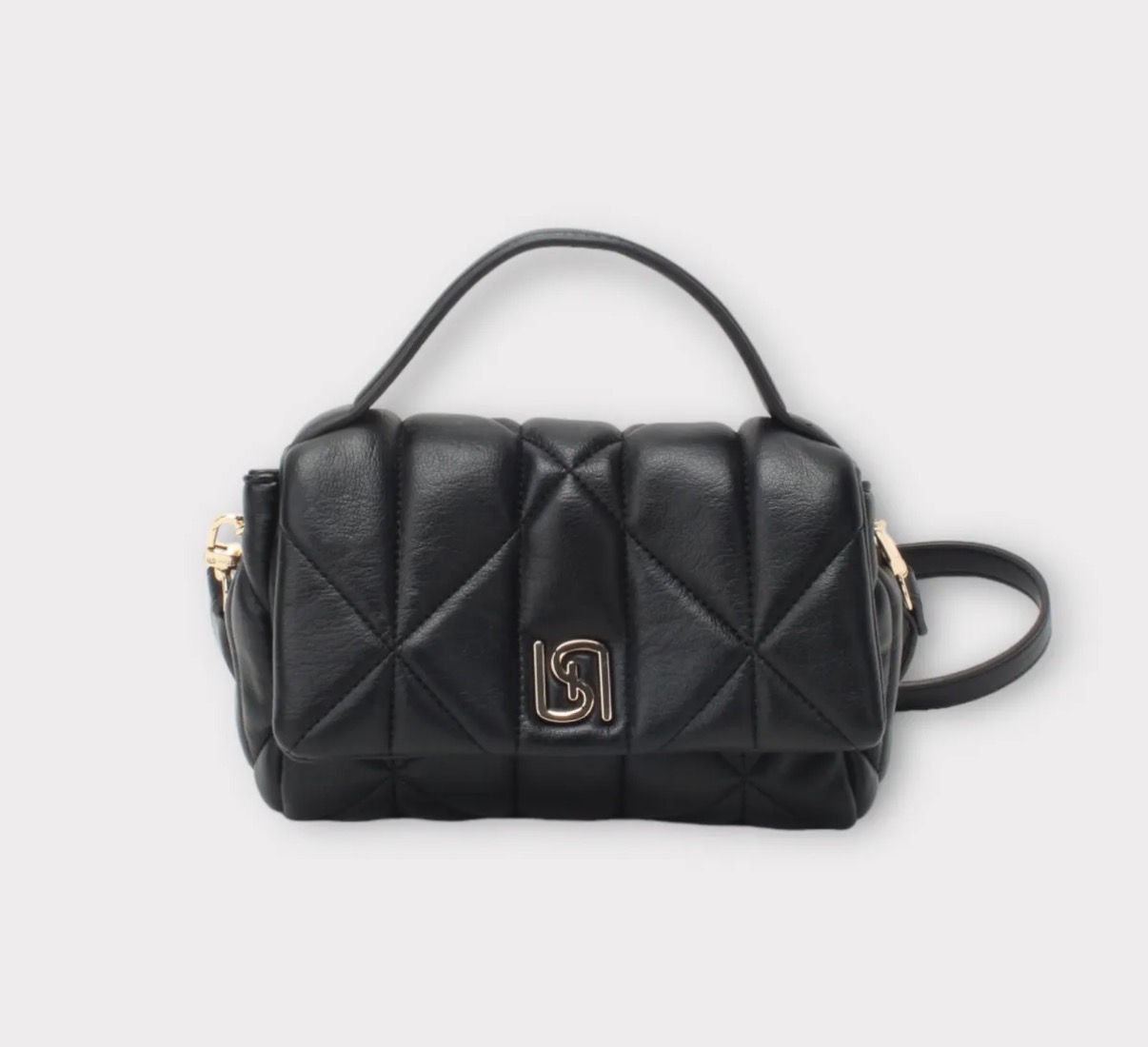 Bella Quilted Bag Noir