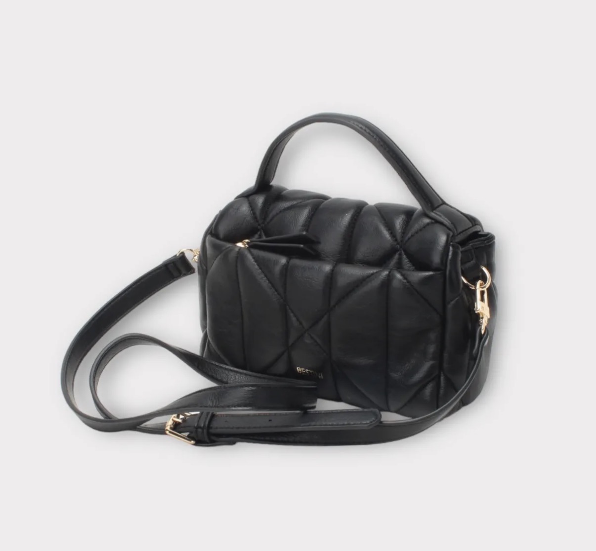 Bella Quilted Bag Noir - Afbeelding 2
